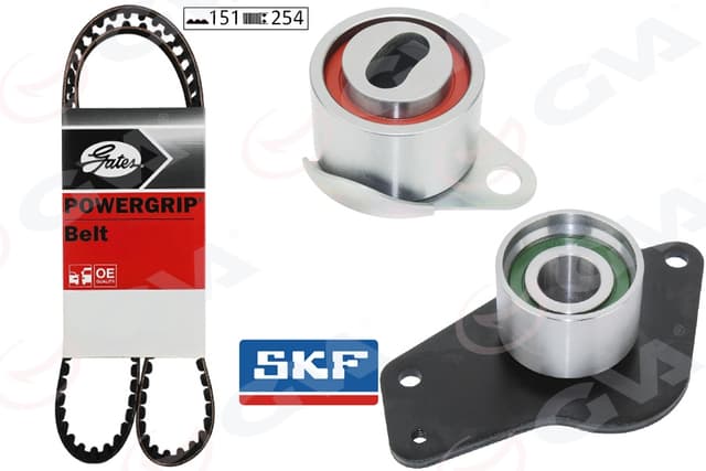 GVA EKSANTRİK GERGİ KİTİ 151x254 CLIO I-II 97 KANGOO 97 EXPRES 97 1.9D F8Q OEM: 7701471866-7701476884 - GVA 59T1615G kodlu oto yedek parça