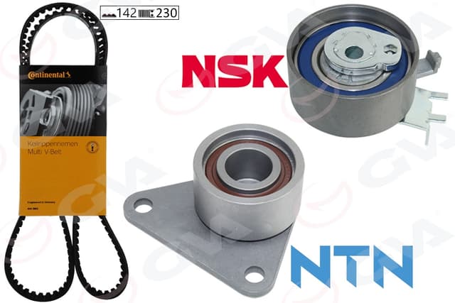 GVA EKSANTRİK GERGİ KİTİ 142x230 LAGUNA 2.0 16V 95-01 -SAFRANE II 2.0 96-00 -VOLVO S40 99-04 K015509XS 7438610040-7701471520-8610040 OEM: 7438610040-7701471520-8610040 - GVA 59T1810C kodlu oto yedek parça