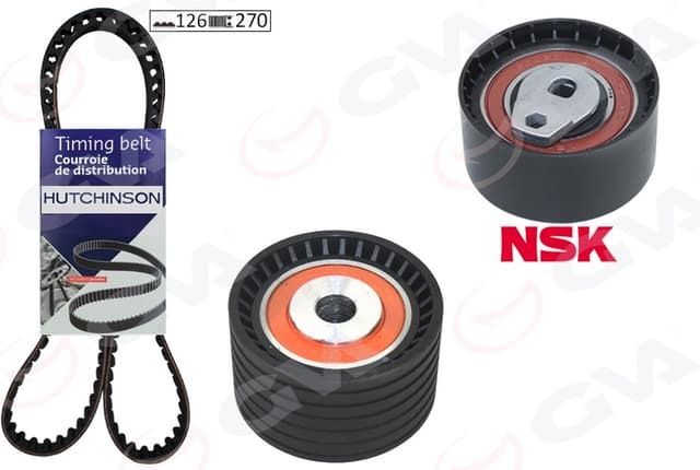 GVA EKSANTRİK GERGİ KİTİ 126x270 LAGUNA 2.0 16V F4R760 02-03 MEGANE 4/04 K025550XS 130C11321R-130C13130R-7701477022 OEM: 130C11321R-130C13130R-7701477022 - GVA 59T1822 kodlu oto yedek parça