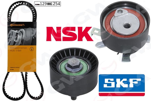 GVA EKSANTRİK GERGİ KİTİ 129x254 FORD FOCUS/MONDEO 2.0 ZETEC-E 98-04 K025508XS OEM: 1107573-1072031-1000158-978M6268A1A - GVA 59T3524 kodlu oto yedek parça