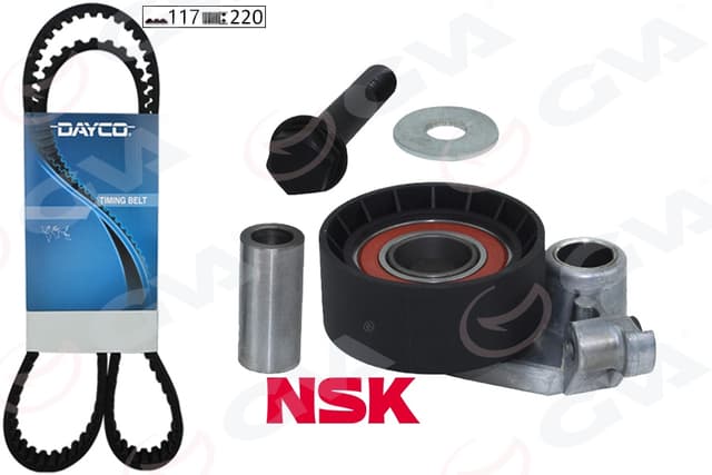 GVA TRİGER SETİ FIESTA IV 1.25i 1.4i 16V 95-02 MAZDA 1.25i 96-03 117 DİŞ OEM: 96MM6K288BA-96MM-6M250-AC - GVA 59T3720 kodlu oto yedek parça