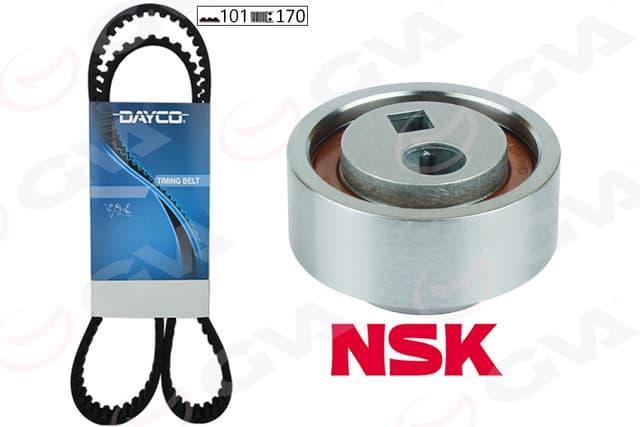 GVA EKSANTRİK GERGİ KİTİ 101x170 P106 I-II-206-306 1.4-1.6-1.6i-SAXO-XSARA 1.6 TU3FM-TU5JP K015347XS OEM: 0831.24-0831.28-0831.Q5 - GVA 59T4311 kodlu oto yedek parça