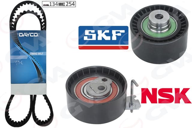 GVA EKSANTRİK GERGİ KİTİ P206-207-307-308-PARTNER-C2-C3-C4-XSARA-BERLINGO 1.6-1.6 16V TU5JP4 K025581XS DFM SUCCE 1.6 16V 09-13 TU5JP4 0831.L3-0831.L2-0831.R9 OEM: 0831.L3-0831.L2-0831.R9 - GVA 59T4324 kodlu oto yedek parça