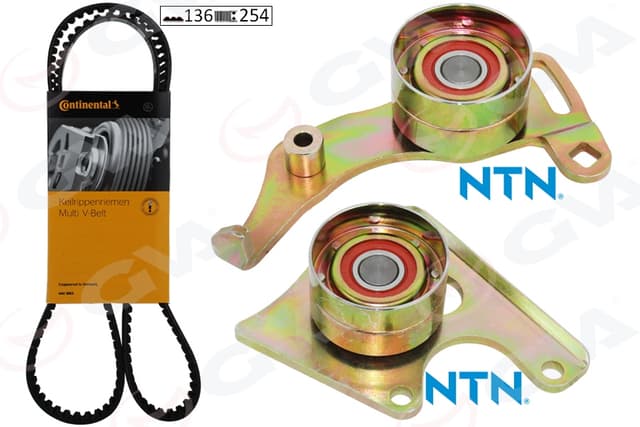 GVA EKSANTRİK GERGİ KİTİ PARTNER-306-EXPERT-DUCATO-SCUDO 1.9 D-TD XUD9 9400831279-0831.27-0831.R4 OEM: 9400831279-0831.27-0831.R4 - GVA 59T4512C kodlu oto yedek parça