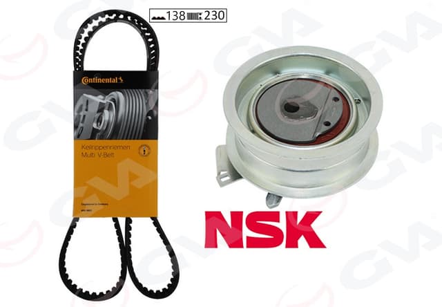 GVA TRİGER SETİ CADDY III-IV-PASSAT-POLO-TOURAN-BORA-OCTAVIA-TOLEDO LEON 1.6-2.0 OEM: 06A198119 - GVA 59T7511S kodlu oto yedek parça