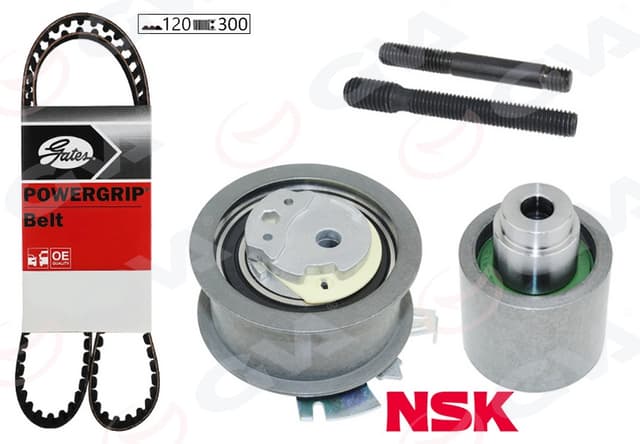 GVA TRİGER SETİ T5-CADDY-PASSAT-JETTA-GOLF-POLO-A3-LEON 1.4-1.9TDI BJB-AXB-AMF-BLS-AVF-BNM-BNV-BKC OEM: 038198119A-038198119C-038198119G - GVA 59T7574G kodlu oto yedek parça