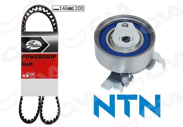 GVA EKSANTRİK GERGİ KİTİ 146x200 VECTRA A-OMEGA A-ASTRA F-CALIBRA-KADETT E 1.8i-2.0i 8V 18SV-C18NZ-20NE OEM: 1606359-1606385-93188132-93188133 - GVA 59T9055G kodlu oto yedek parça