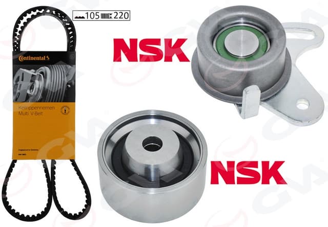 GVA TRİGER KAYIŞ SETİ HYUNDAI ACCENT ADMIRE ERA 1.5L G4EB 01- 1.4L 1.6L G4ED G4EE 01-10 / GETZ 1.4L 06-10 / MATRIX ELANTRA 1.6L 01-06 / KIA RIO 1.4L 1.6L 06-10 / CERATO 1.6L 04-07 1 KAYIŞ 2 RULMAN OEM: 2431226001-2481026020-2441026000 - GVA 59T9123C kodlu oto yedek parça