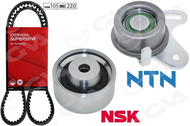 GVA TRİGER KAYIŞ SETİ HYUNDAI ACCENT ADMIRE ERA 1.5L G4EB 01- 1.4L 1.6L G4ED G4EE 01-10 / GETZ 1.4L 06-10 / MATRIX ELANTRA 1.6L 01-06 / KIA RIO 1.4L 1.6L 06-10 / CERATO 1.6L 04-07 1 KAYIŞ 2 RULMAN OEM: 2431226001-2481026020-2441026000 - GVA 59T9123DO kodlu oto yedek parça