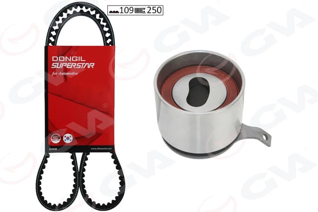 GVA EKSANTRİK GERGİ KİTİ CHEVROLET AVEO-KALOS 1.2 8V 04 MATIZ 1.0 8V 05 DAEWO KALOS 1.2 K025535XS 109 DİŞ 94580139-96610029-1145A051 OEM: 94580139-96610029-1145A051 - GVA 59T9931 kodlu oto yedek parça