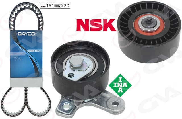 GVA EKSANTRİK GERGİ KİTİ 151x220 ANTARA-CHEVROLET CAPTIVA-CRUZE-LACETTI-NUBIRA 07 2.0 D-CDI K015634XS 1629005-95507816-93745178 OEM: 1629005-95507816-93745178 - GVA 59T9935 kodlu oto yedek parça