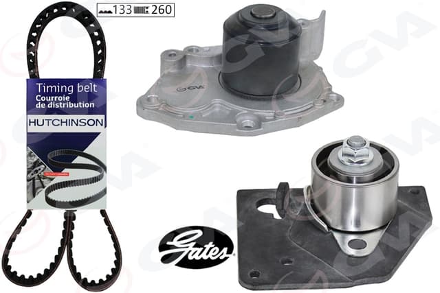 GVA DEVİRDAİMLİ EKSANTRİK GERGİ KİTİ 133x260 RENAULT MEGANE II 02 SCENIC II 03 LAGUNA II 05 NISSAN PRIMERA 03 SUZUKI GRAND VITARA II 05 1.9dCi F9Q 7701474443-7701477050-1276067JG1 OEM: 7701474443-7701477050-1276067JG1 - GVA 59WPK1104 kodlu oto yedek parça