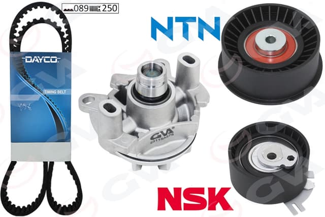 GVA DEVİRDAİMLİ EKSANTRİK GERGİ KİTİ 089x250 MASTER II-MOVANO-LAGUNA II 01 TRAFIC II 03 2.2DTI-2.5CDTI 119A05607R OEM: 4431762-7701477380-1680600QAG - GVA 59WPK1906 kodlu oto yedek parça