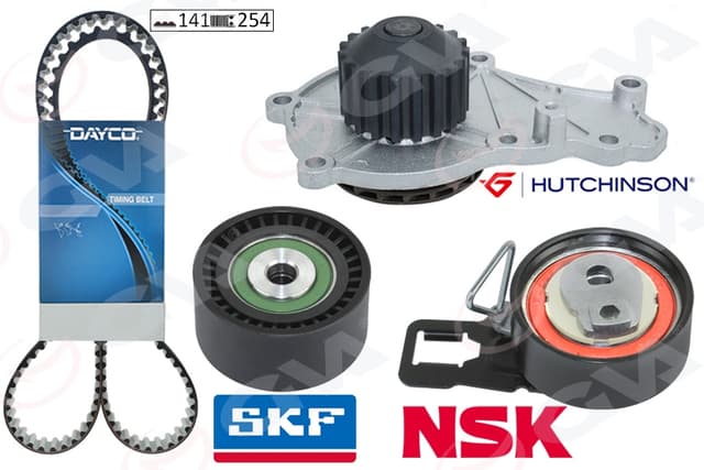 GVA DEVİRDAİMLİ EKSANTRİK GERGİ KİTİ 141 DİŞ P207-P208-P301-P308-P508-P2008-P3008-P5008 08> PARTNER-BE RLINGO-RIFTER-JUMPY-C5-C4-DS4-C3-DS3-DS5-C-ELYSEE 1.6 HDI DV6C DV6DTED- FOCUS III 1.6 TDCİ 11>COURİE OEM: AV6Q8B596AB-1613561980 - GVA 59WPK4332 kodlu oto yedek parça