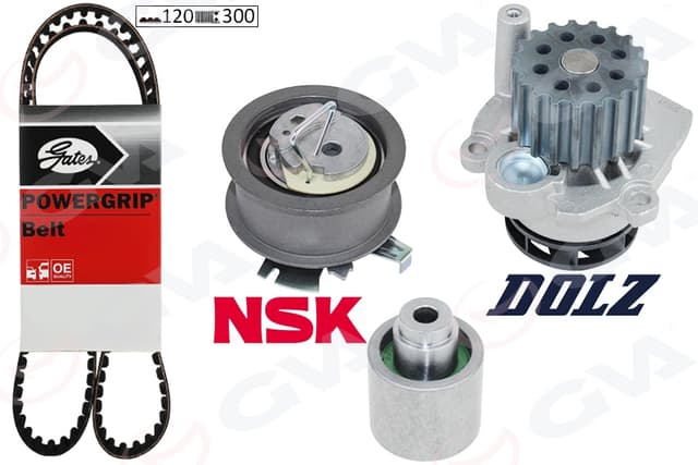 GVA DEVİRDAİMLİ TRİGER SETİ T5-CADDY-PASSAT-JETTA-GOLF-POLO-A3-LEON 1.4-1.9TDI BJB-AXB-AMF-BLS-AVF-BNM OEM: 038198119A-038198119C-038198119G - GVA 59WPK7574G kodlu oto yedek parça