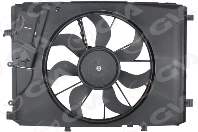 GVA RADYATOR FANI KOMPLE MERCEDES W176 W246 C117 X156 OEM: A2465000093 - GVA 7599009 kodlu oto yedek parça