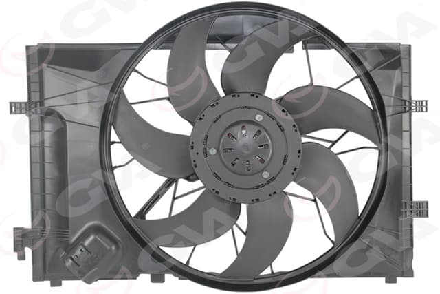 GVA RADYATOR FANI KOMPLE MERCEDES W203 CL203 S203 C209 A209 A2035001693 OEM: A2035001693 - GVA 7599010 kodlu oto yedek parça