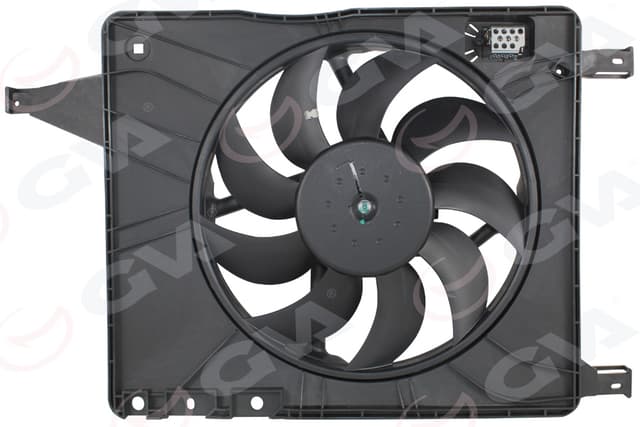 GVA RADYATOR FANI KOMPLE NISSAN QASHQAI J10-JJ10 07 13 1.5dCi 2.0 OEM: 21481JD200-21481JE30A-21483JE20A - GVA 7599101 kodlu oto yedek parça