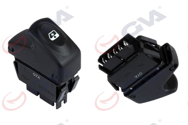 GVA CAM AÇMA ANAHTARI SOL MEGANE I-CLIO II 98-05 5 FİŞ-TEKLİ 7700838100 OEM: 7700838100 - GVA 8011003 kodlu oto yedek parça