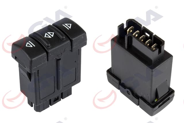 GVA CAM AÇMA ANAHTARI SOL RENAULT 19 - MASTER TEKLİ OEM: 7700817339 - GVA 8012002 kodlu oto yedek parça