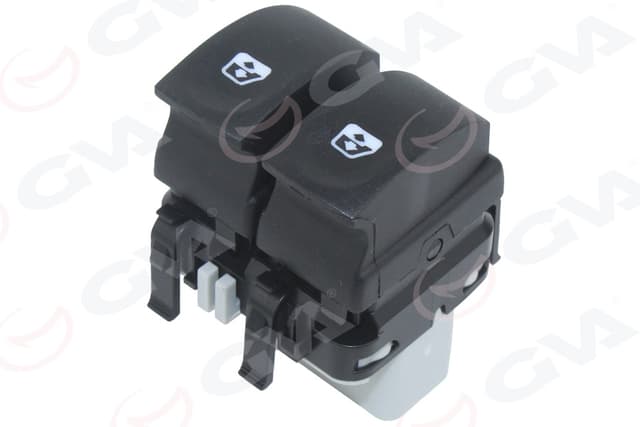 GVA CAM AÇMA ANAHTARI ÖN SOL ÇİFTLİ RENAULT CLIO III 10 FİŞLİ GRİ OEM: 8200214939 - GVA 8014859 kodlu oto yedek parça