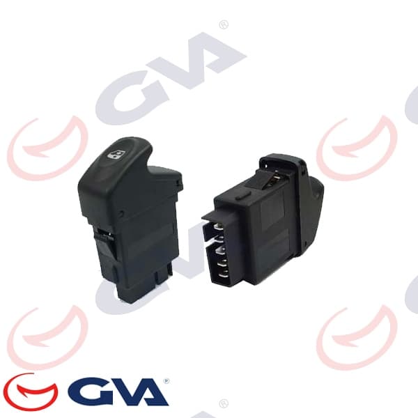 GVA CAM AÇMA ANAHTARI SOL KANGOO 97- TEKLİ 7700307605 OEM: 7700307605 - GVA 8016001 kodlu oto yedek parça