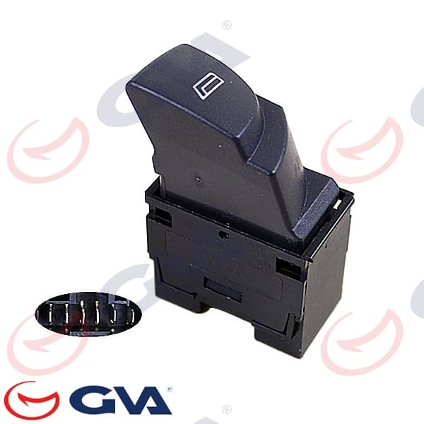 GVA CAM AÇMA ANAHTARI FIAT DUCATO JTD 06- SOL SOL TEKLİ OEM: 735315619 - GVA 8027000U kodlu oto yedek parça