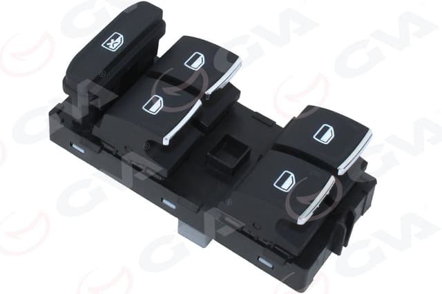 GVA CAM AÇMA ANAHTARI DÖRTLÜ NİKELAJLI SKODA OCTAVIA 2013 OEM: 5E0959857-5E0959857A - GVA 8061120 kodlu oto yedek parça