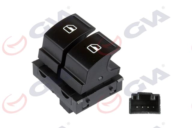 GVA CAM AÇMA ANAHTARI SOL VWAG TÜM MODELLER 04-12 ÇİFTLİ OEM: 1K3959857A - GVA 8075011 kodlu oto yedek parça