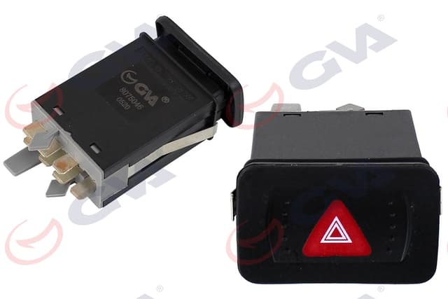 GVA DÖRTLÜ İKAZ DÜĞMESİ ANAHTARI BORA-GOLF IV OEM: 1J0953235C-1J0953235J-1J0953235E - GVA 8075046 kodlu oto yedek parça