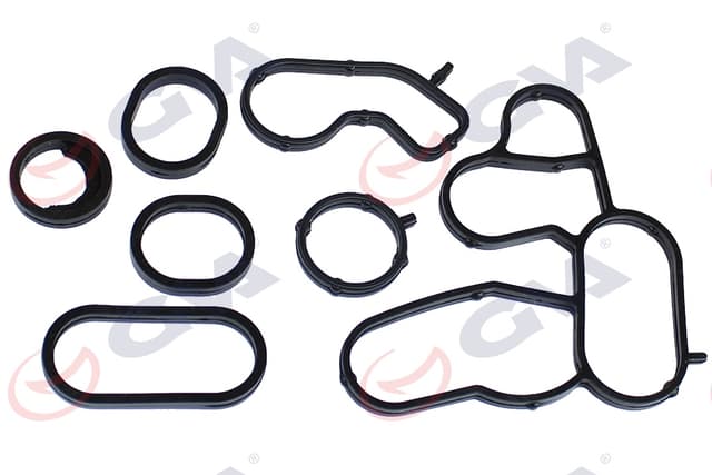 GVA YAĞ SOĞUTUCU ORING TAKIMI EURO6 CORSA E-ASTRA H-J-MERIVA-DOBLO-LINEA-ALBEA-FIORINO-AVEO 1.3DTC-DTE 650204 OEM: 12855521-650202-55269518-55256614 - GVA 8490112 kodlu oto yedek parça