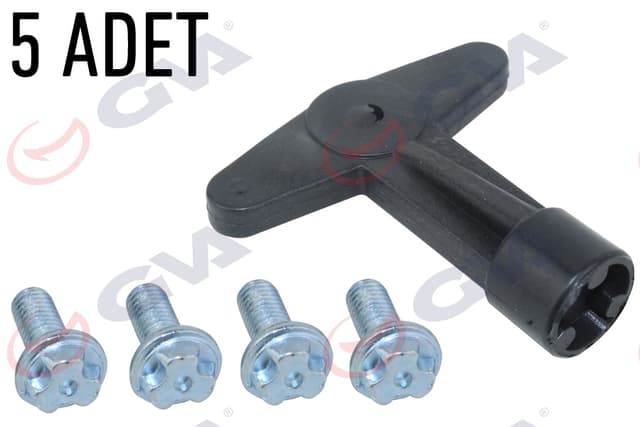 GVA KİLİTLİ BİJON TAKIMI RENAULT CLIO-MEGANE PİMSİZ PAKET 5 7700422600 OEM: 7700422600 - GVA 8810129 kodlu oto yedek parça