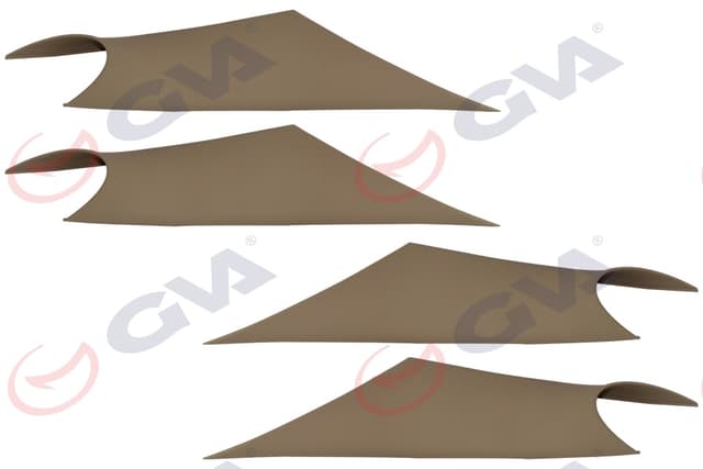 GVA IC KAPLAMA 4 PARÇA SET BEJ BMW F30 LCI 51417279396B1 OEM: 51417279396B1 - GVA 9103615 kodlu oto yedek parça