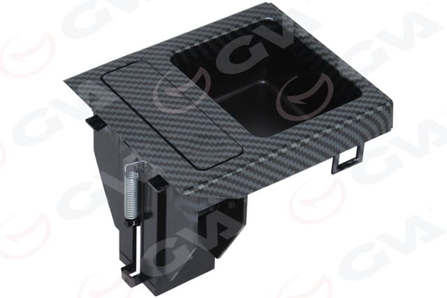 GVA BOZUK PARA KUTUSU ORTA KONSUL KARBON FİBER SIYAH BMW E46 98 06 OEM: 51168217957R1 - GVA 9103624 kodlu oto yedek parça