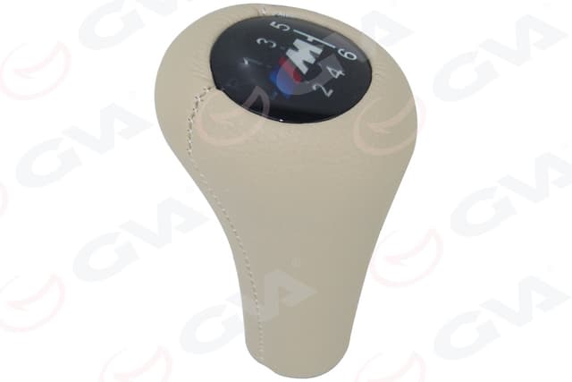 GVA VİTES TOPUZU BMW M POWER 6 VİTES IŞIKLI E30 E34 E36 E39 E46 E60 E90 E92 BEJ DERİ 25112282450B OEM: 25112282450B - GVA 9105238 kodlu oto yedek parça