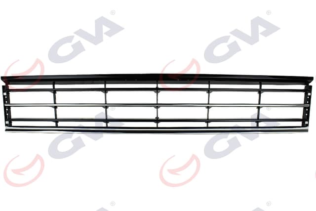 GVA ÖN TAMPON ORTA IZGARA ÇİFT NİKELAJ KAPLAMA HIGHLINE 1 SİYAH BOYALI PASSAT 2011-2015 OEM: 3AA853671B - GVA 9106454 kodlu oto yedek parça