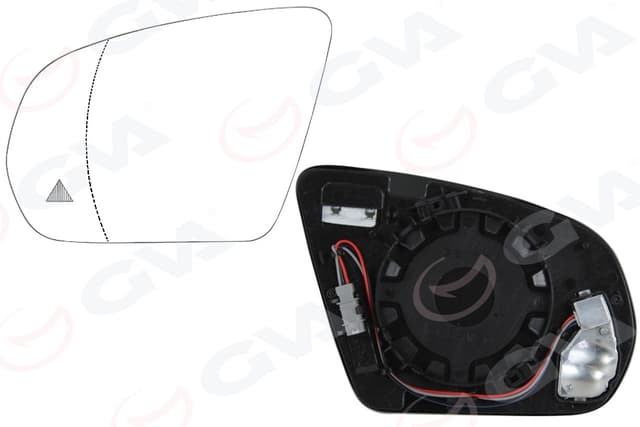 GVA DIS DIKIZ AYNA CAMI SOL MERCEDES W205 W213 W222 ELEKTRIKLI. KOR NOKTA UYARILI OEM: A0998100516 - GVA 9117640 kodlu oto yedek parça