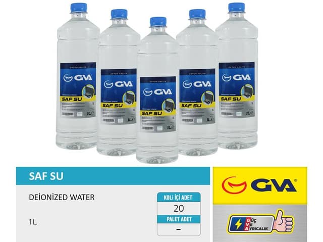 GVA SAF SU 1LT  - GVA 9910100 kodlu oto yedek parça