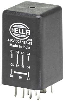 HELLA KONTROL ÜNİTESİ ISITMA BUJİSİ 9 KUTUPLU 12V VW 038907281B-038907281B-038907281B OEM: 038907281B-038907281B-038907281B - HELLA 4RV008188491 kodlu oto yedek parça