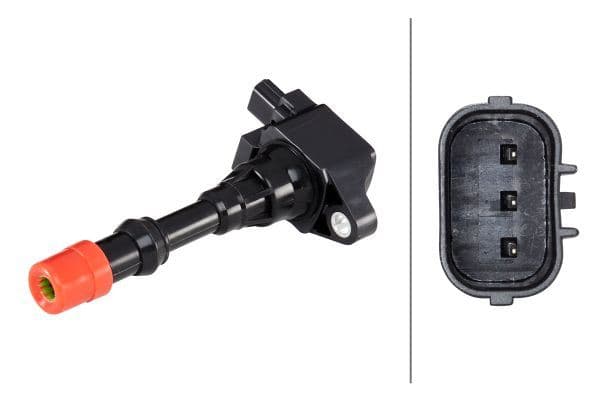 HELLA ATEŞLEME BOBİNİ EMME MANİFOLD TARAFI HONDA JAZZ 1.4L L13A GD1 02-07 /CITY 1.4L L13A GE4 05-08 / CIVIC 1.3L HYBRID LDA2 06- OEM: 30520PWA003-30520PWAS01-30520REAZ01 - HELLA 5DA358000091 kodlu oto yedek parça