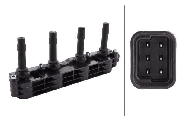 HELLA ATEŞLEME BOBİNİ ASTRA G 1.4 16V-1.6 16V 98-05 -CORSA C 1.4 00 MERIVA 1.6 16V 03 VECTRA B 1.6 16V 1208307-19005212 OEM: 1208307-19005212 - HELLA 5DA358000871 kodlu oto yedek parça