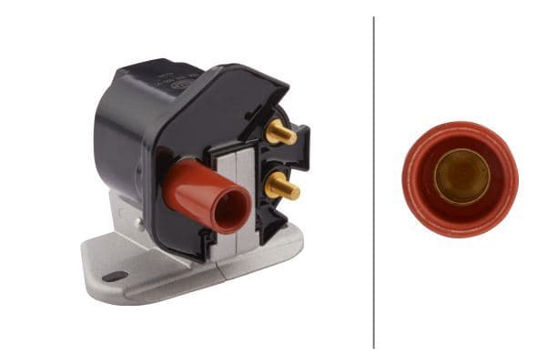 HELLA ATESLEME BOBINI MERCEDES M102 M103 M119 W201 W124 W126 W140 W126 R129 W140 W461 W463 A0001586203 OEM: A0001586203 - HELLA 5DA358000911 kodlu oto yedek parça