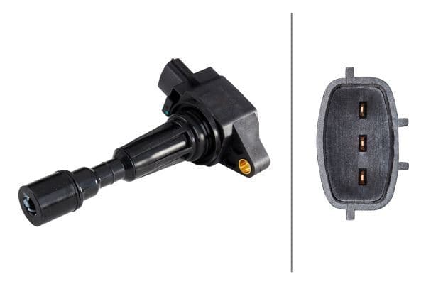 HELLA ATEŞLEME BOBİNİ MAZDA 3 1.6L Z6 benzinli BL kasa 09-14 / MAZDA 2 1.3L 1.5L ZJ ZY DE kasa 07-15 OEM: ZJ2018100-ZJ2018100A - HELLA 5DA358057021 kodlu oto yedek parça