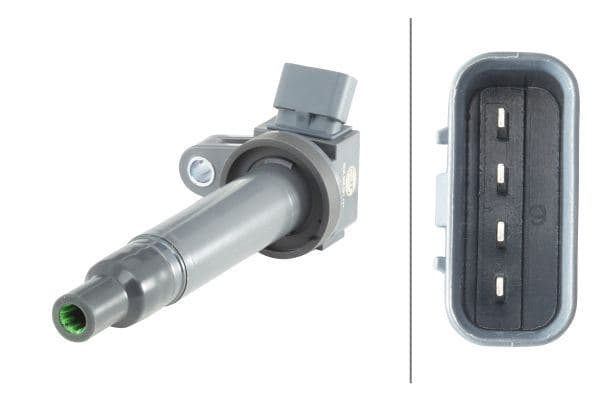 HELLA ATEŞLEME BOBİNİ TOYOTA LAND CRUISER 100-200 -LEXUS LS-LX 12V 4-KUTUPLU OEM: 9008019027 - HELLA 5DA358057121 kodlu oto yedek parça