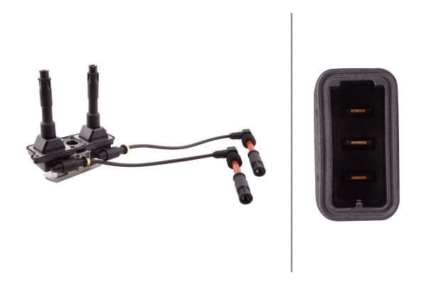 HELLA ATEŞLEME BOBİNİ ÇIFTLI / 138435 PASSAT-A4-A6 ADR-APT 1.8 0221603003-058905101A-221603003-48048-221603003------- 058905101A OEM: 058905101A - HELLA 5DA358057551 kodlu oto yedek parça