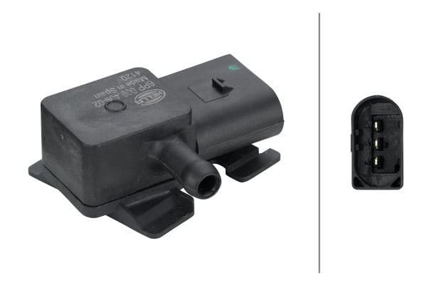 HELLA EGZOZ BASINC SENSORU BMW N47 N57 F20 F30 F10 E60 E84 E83 F25 F26 E70 E71 E72 MINI R55 R56 13627805152 OEM: 13627805152 - HELLA 6PP009409021 kodlu oto yedek parça