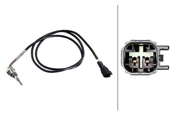 HELLA EGZOZ SICAKLIK SENSÖRÜ FORD RANGER 11< 2.2 TDCI 2.0 ECOBLUE OEM: AB3A12B591AA-1797290-AB3A12B591AA - HELLA 6PT358226251 kodlu oto yedek parça