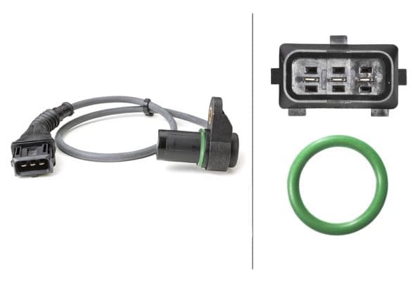 HELLA EKSANTRIK SENSORU M52 M54 BMW E46 E39 E60 E65 X3 E83 Z3 Z4 12147539165 OEM: 12147539165 - HELLA 6PU009121641 kodlu oto yedek parça