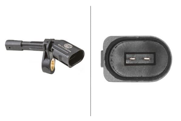 HELLA TEKERLEK HIZ SENSÖRÜ VW 12V 2 KUTUPLU 1K0927807 OEM: 1K0927807 - HELLA 6PU012039031 kodlu oto yedek parça