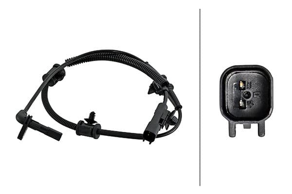 HELLA ÖN ABS TEKERLEK HIZ DEVİR SENSÖRÜ OPEL INSİGNİA A 08 17 1.4-1.4 LPG-1.6-1.6 T-1.8-2.0 T-2.0 E85T OEM: 23483145-1235053-12841616-6238228 - HELLA 6PU230048161 kodlu oto yedek parça